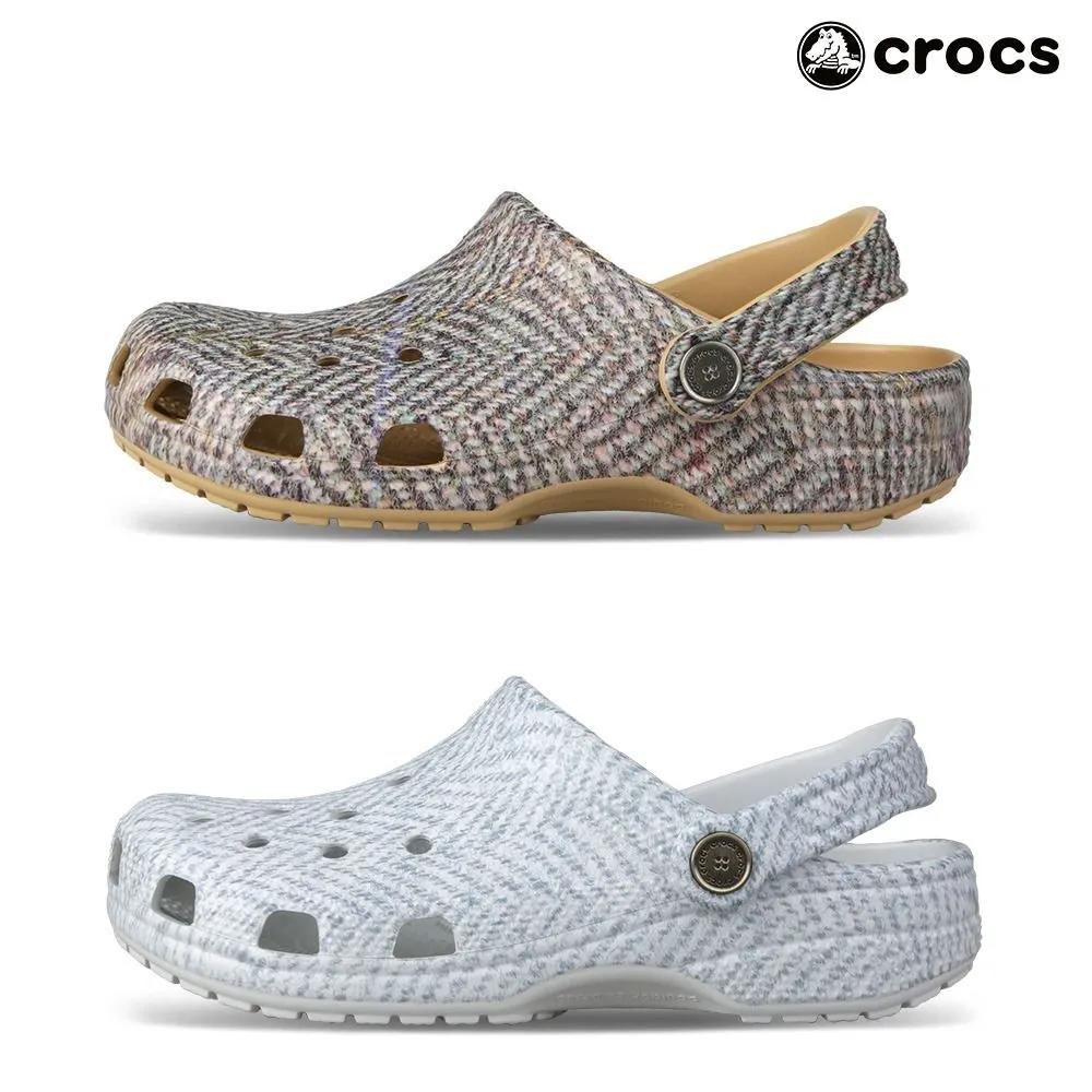Crocs Classic Tweed Clogs Women s Slippers Sandals (Select 1 of 2) 01)210403-209/M4/W6_230