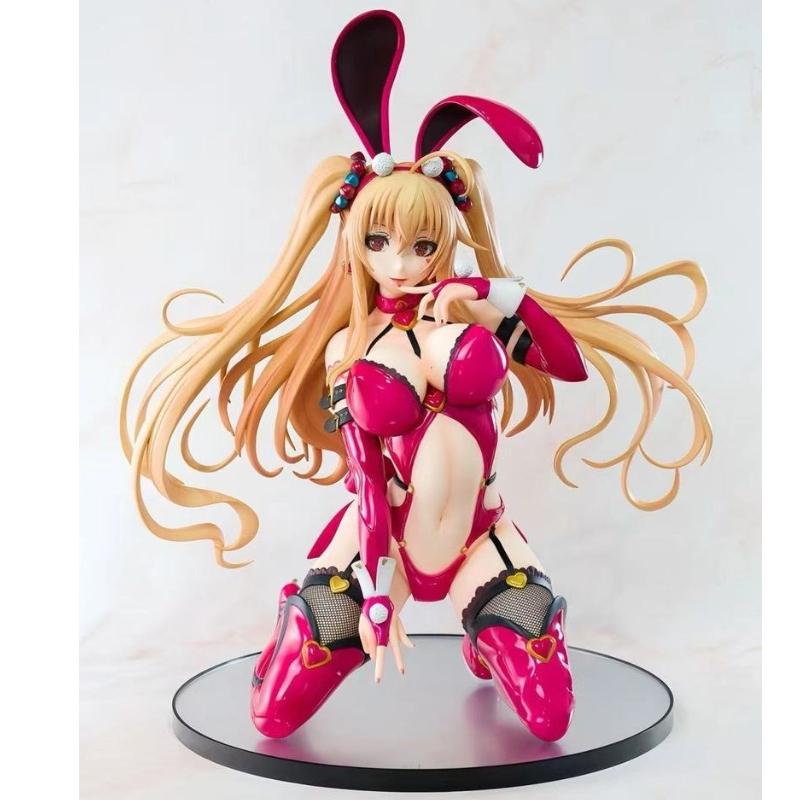 Caroline Yuril Menina Coelho Figura Anime Modelo Gk Colecionável Brinquedo Estátua Item Decorativo Brinquedo da Moda Beleza Bidimensional