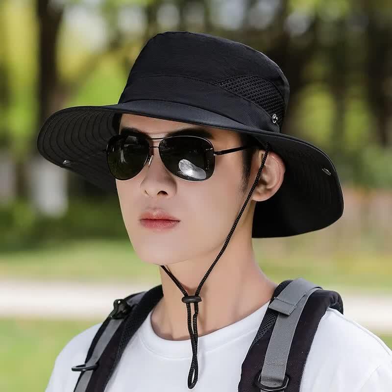 Men's Outdoor Sun Protection Bucket Hat
