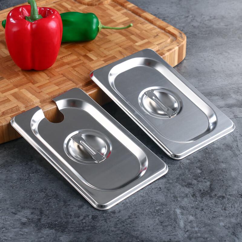 ZISIZ Stainless Steel Rectangular Buffet Food Pan