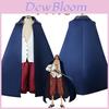 One Piece Shanks Cosplay Kostüm Umhang Outfit für Kinder und Erwachsene Weihnachten Karneval