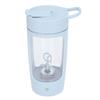 Electric Shaker Bottle 650mL USB Charging Portable Blue BPA Free Powder Mixer Cup for Home Office