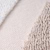 Cojín bohemio con patrón de cuerda trenzada y borlas, suave cojín de lino y algodón con textura para sofá, cama y oficina