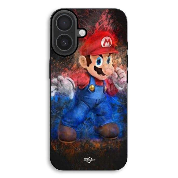Coque de téléphone - MANIACASE - iPhone 17 - Silicone TPU - Souple - Super Mario Bros