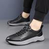 The first layer of cowhide winter new men's sports shoes genuine leather velvet thermal cotton shoes casual shoes men's shoes shoes