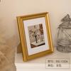 Light Luxury Golden Photo Frame Display Platform Square 5-inch 6-inch 7-inch 8-inch 10 Inch Photo Frame Desktop Home Decoration