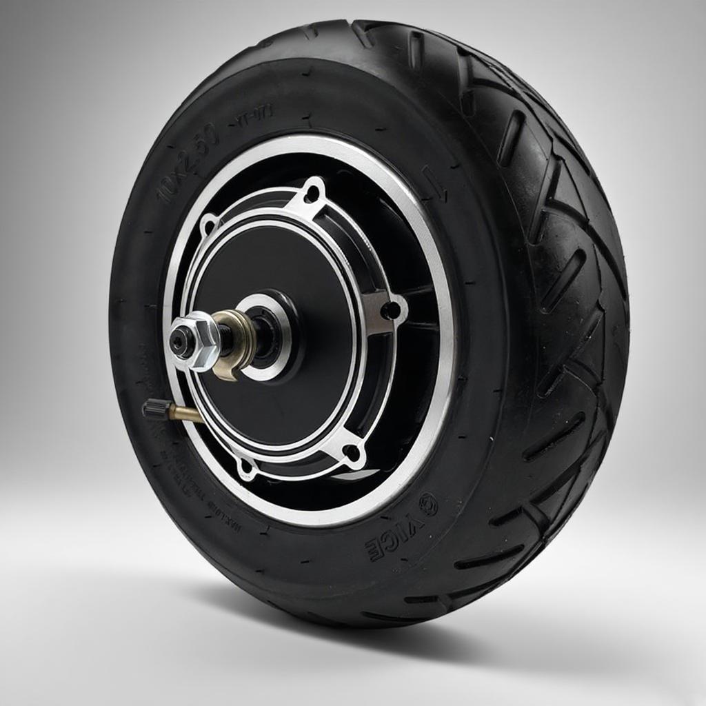 High Speed Scooter Motor Engine Motor for E-Scooter 36V 48V 350W Motor Rear Wheel Scooter Strengthen Tire Split Skateboard Motor