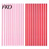 Comfortable Lip Straw Heart Shaped Straws, Food Safe PP Disposable Drinking Rounded Pink Gradient Design Sip Straws for Cocktail, Birthday Party Love