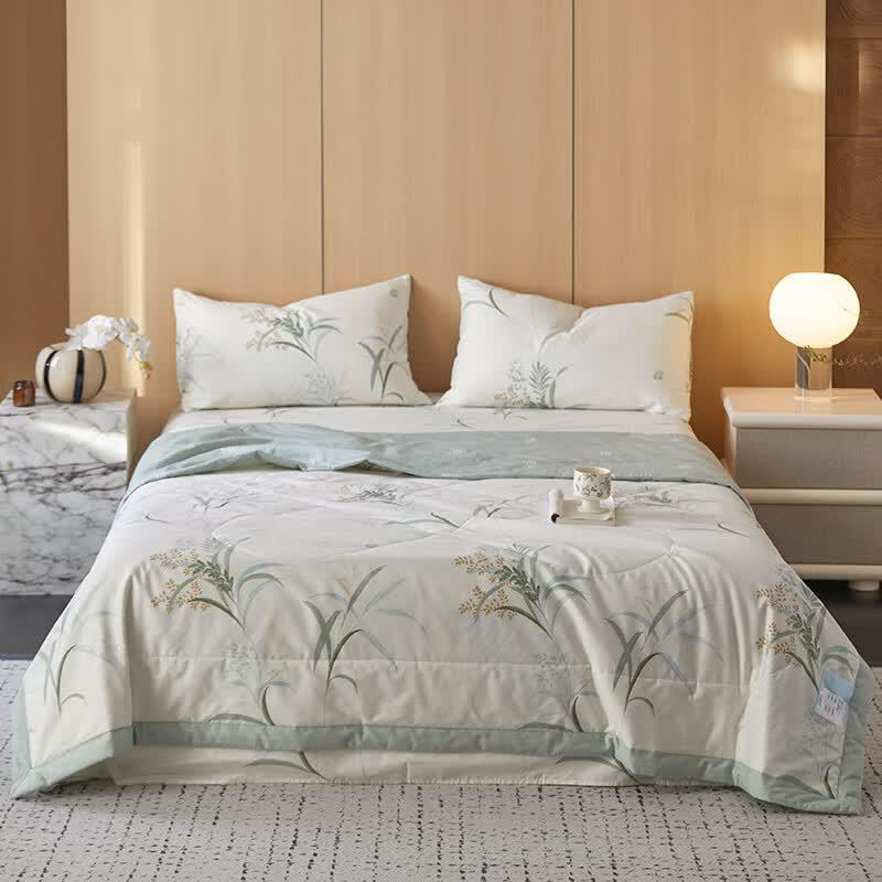 POCHME Printed Long-Staple Cotton Summer Quilt 200cm*230cm