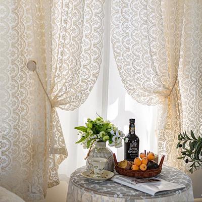Bohem Dantel Perde, Mutfak ve Restoran için Uygun Pencere, Pencere ve Kapı Dekorasyonu, Dolap Perde Örtüsü, Küçük ve Tatlı Şeffaf Perde