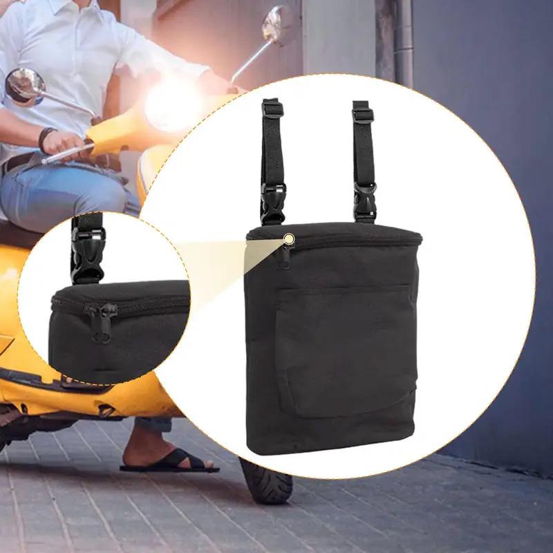 Large Capacity Oxford Cloth Handle Handbag Detachable Storage Bag, Suitable For Motorcycles, Electric Vehicles, And Bicycles