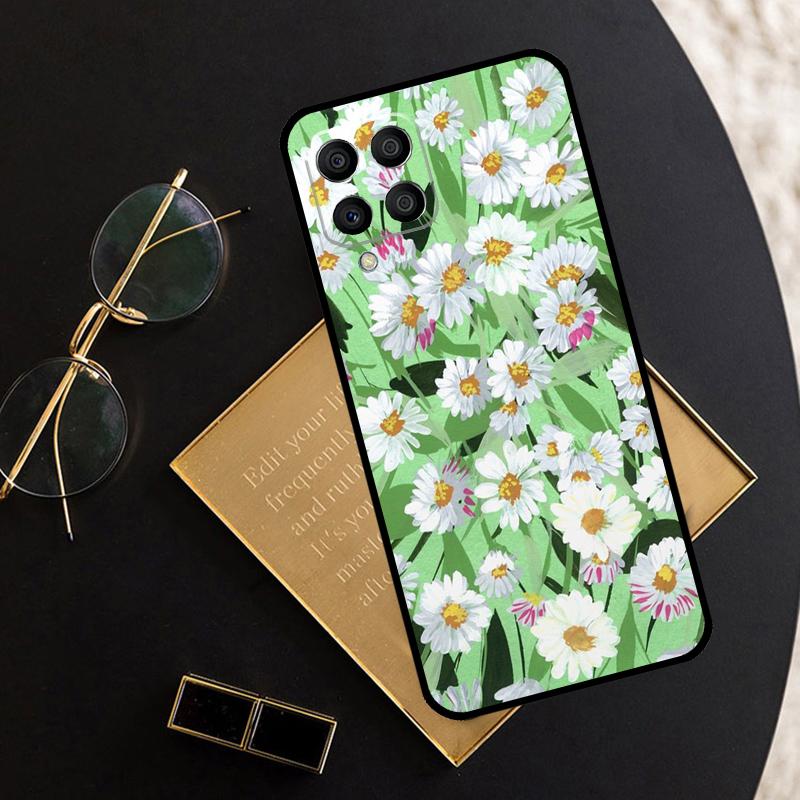 Flower Plant Art For Samsung Galaxy M06 M16 M12 M13 M14 M15 M35 M55 M34 M54 M33 M53 M21 M31 M11 M32 M52 Case