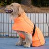 Waterproof Dog Raincoat Medium To Large Breeds Winter Warm Pet Coat Outdoor Protection