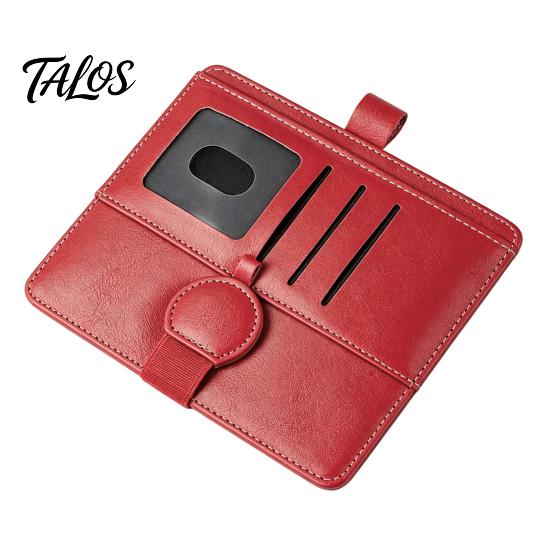 Car Visor Mount for Glasses Sun Holder, Eye Clip Organizer Auto Vehicle, Multi Functional Storage Pouch Sunglasses, Ticket Holder Interior