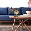 European Retro Style Chicken Shaped Iron Clock Desk Table Clock Home Ornament Craft Gifts