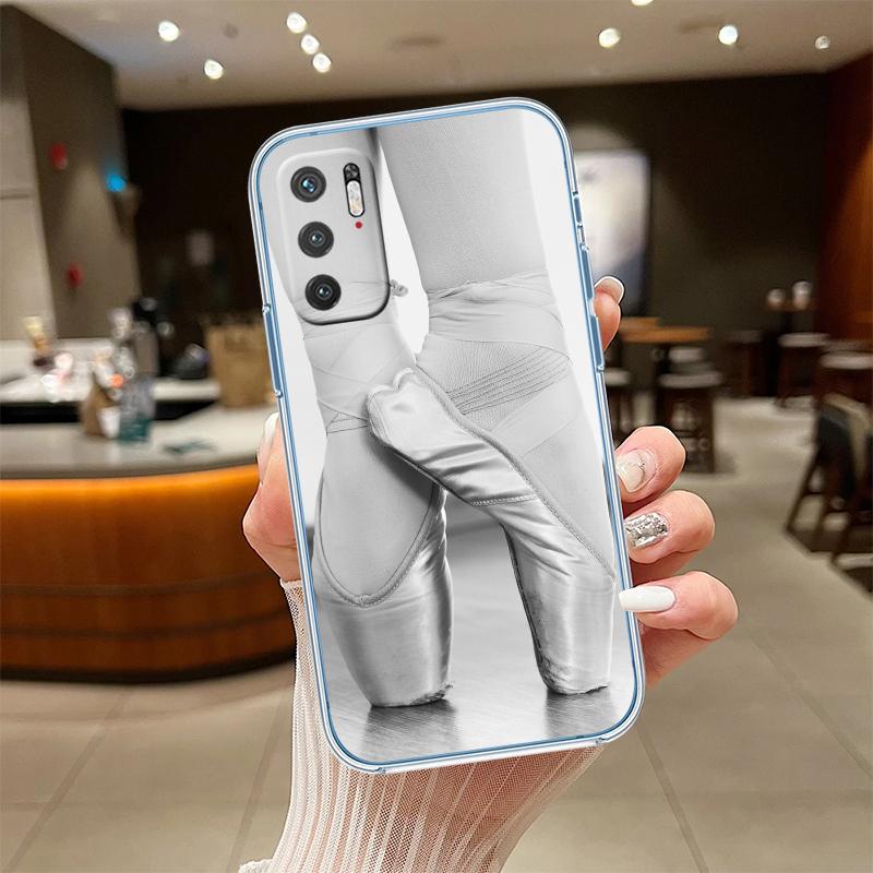 UP12 Ballet Pointe Shoes Ballerina Case for LG K22 K30 K40 K41 K42 K50 K50S K51 K51S K52 K61 K62 K71 K92 Q60 Q61 V40 V50 V60