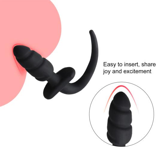 Effektiv prostata leketøy dyp innsetting bærbar glatt overflate buttplugg sexleketøy for hjemmet