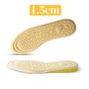 Zvýšení výšky vložky pro ženy Boty Vnitřní podrážky Vložka do bot Šablona pro zvýšení zdvihu paty Polštář EVA vložky z paměťové pěny