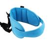 Car Seat   Headrest Pillow Sleeping Head Support Pad Fixing Band for Kids Baby (Gray)