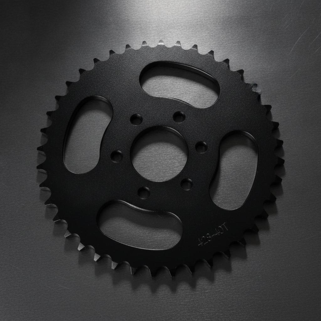 Metal Chain Sprocket | Replacement, Heavy Duty, with Bolt Holes, for go kart 42840t
