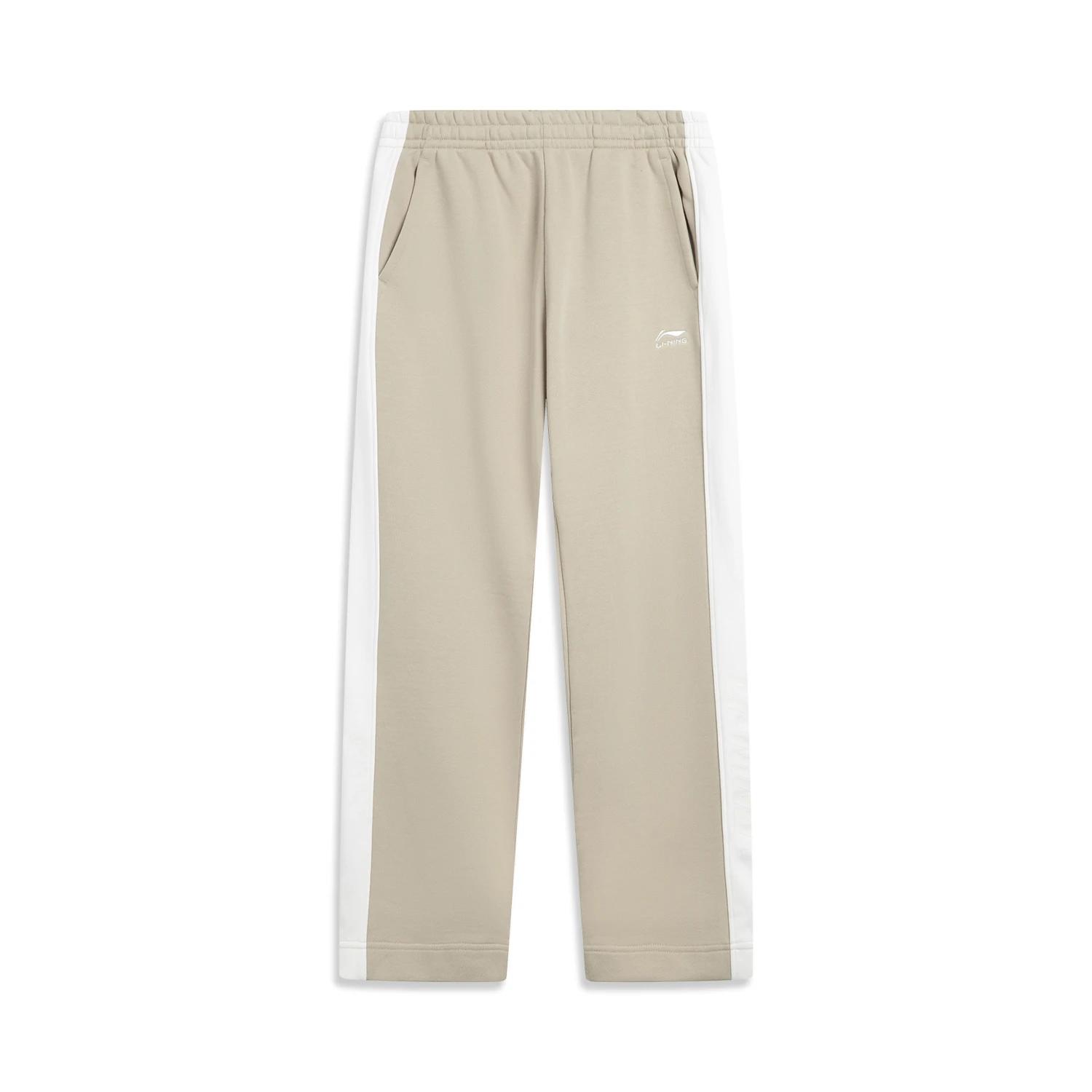 

Li Ning Свободный крой, цветной блок, простые универсальные модные повседневные брюки, мужские брюки, AKLV863-4 M