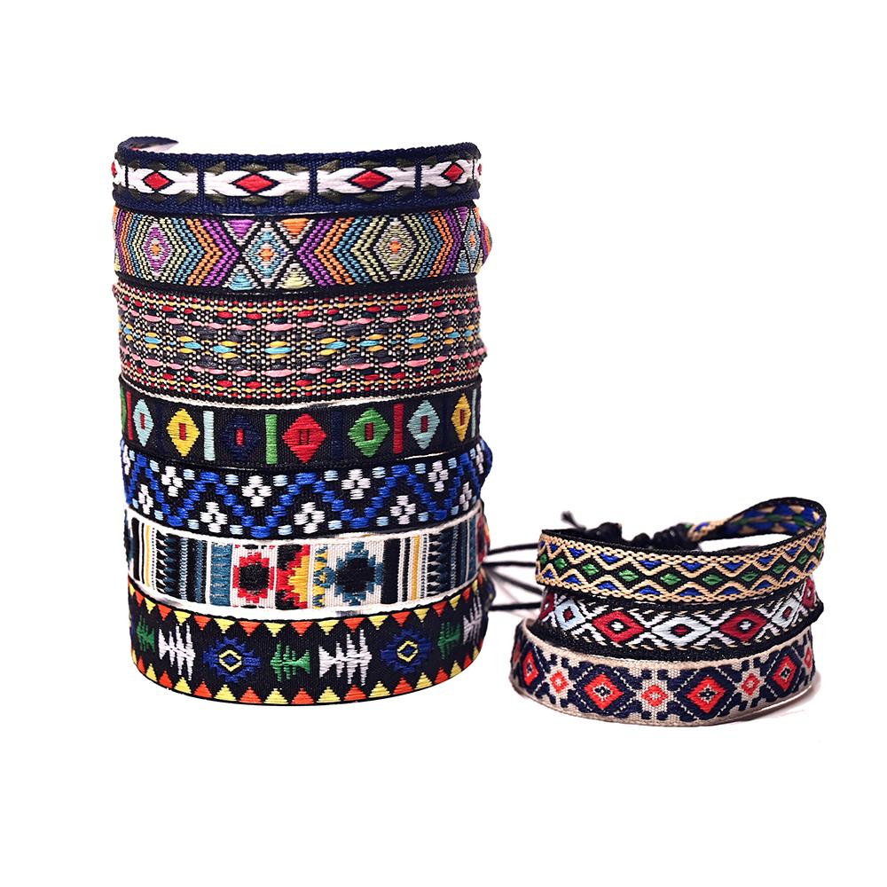 10Pcs/Lot Nepal Handmade Bracelet for Women Bohemia National Rope Charm Bracelet New Jewelry Accessories