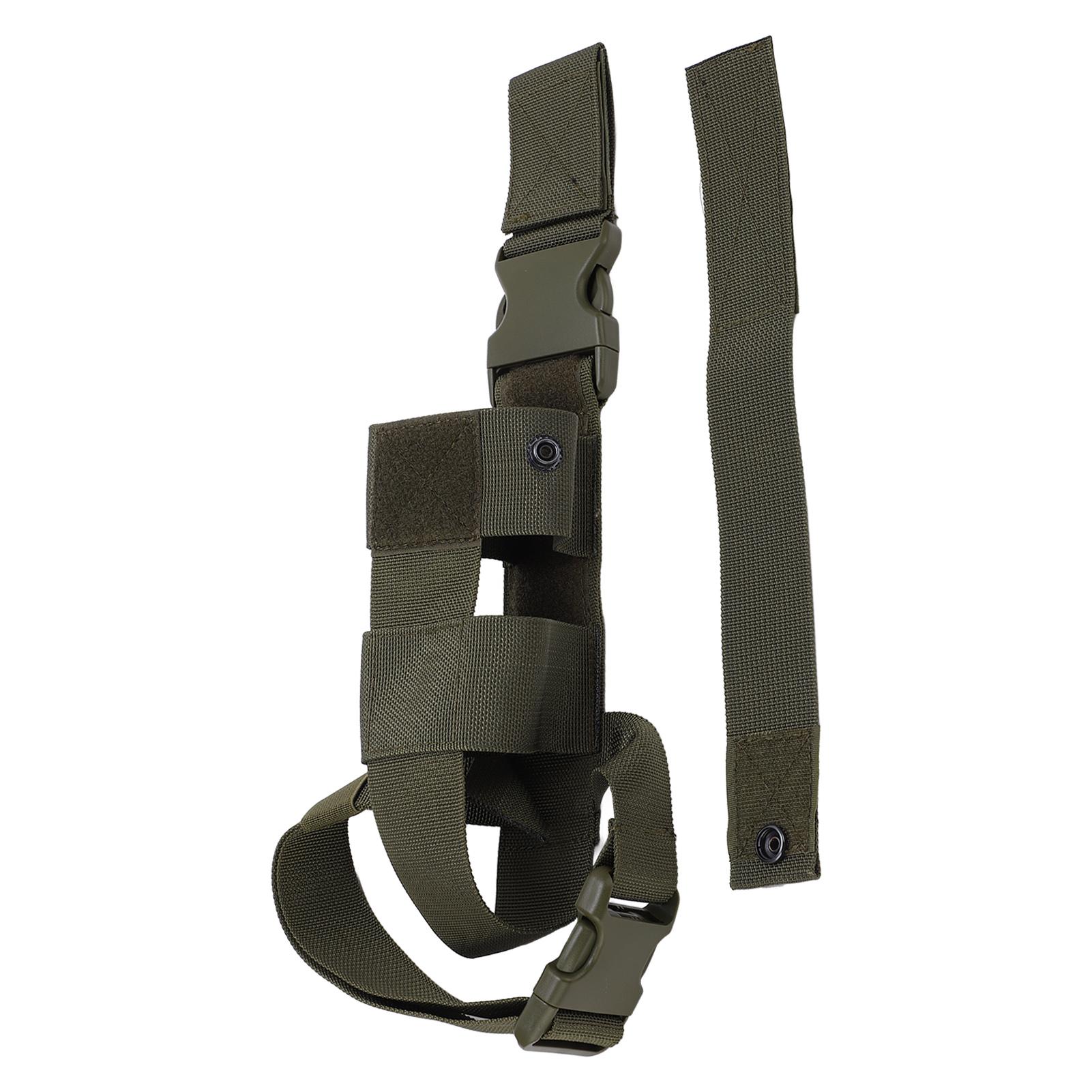 

Leg Kettle Holster Drop Leg Holster Molle Water Bottle Bag Multi Function for Outdoor Camping