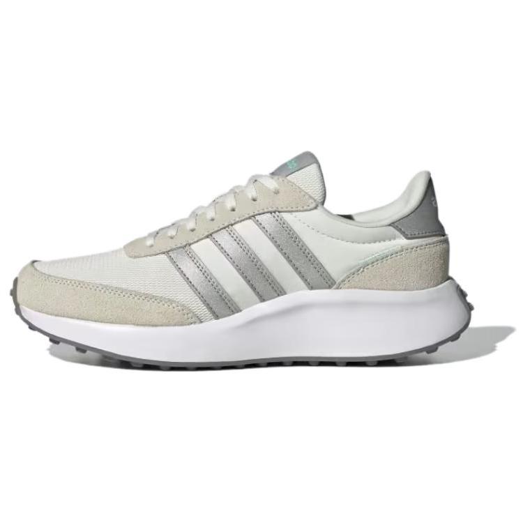 Adidas Run 70s Fashionable Shock Absorbing Non-Slip Durable Low-Top Running Shoes Women sneaker White HP7859
