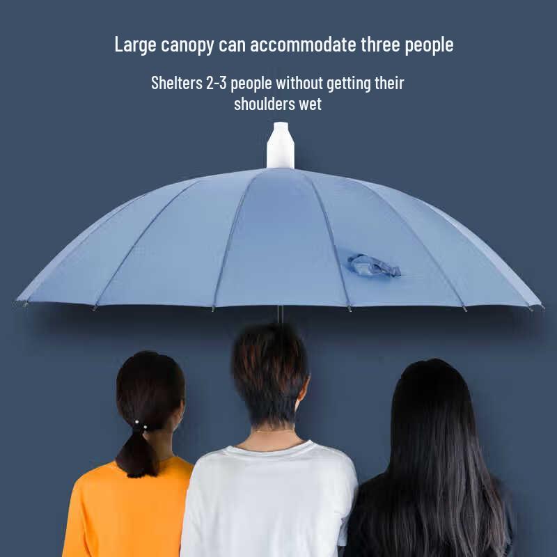 Yijie Large Automatic Long Handle Windproof Umbrella