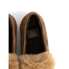 SODA Women S Semi caSual Latex Fur Loafer Arf516  2cm 