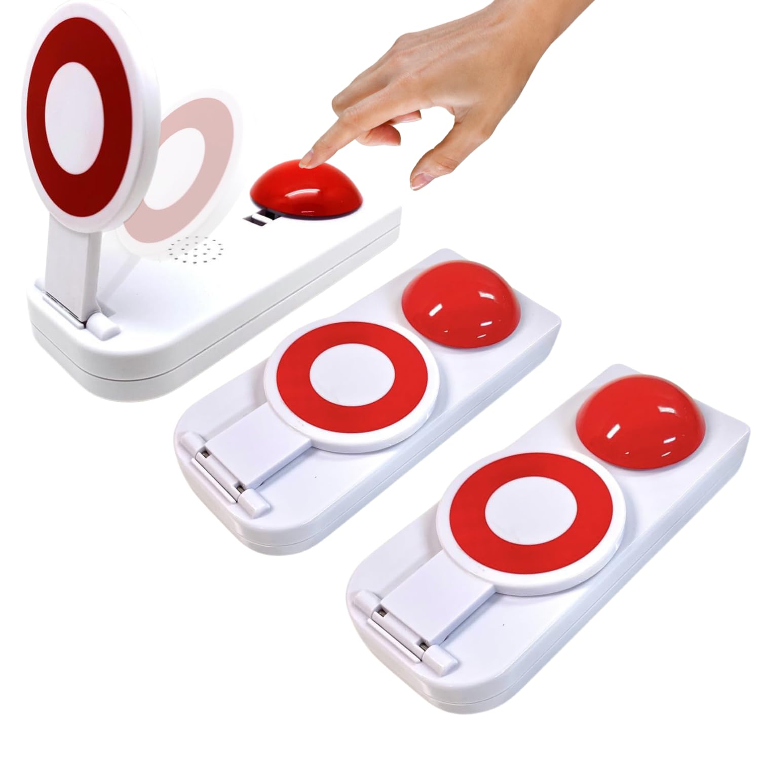 

ozgram Ping Pong Buzzer of Quick Press Answer Quiz Button Sound Party Goods [Set 3]