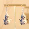 Winter Sonata Cute Snowman Acrylic Dangle Earrings for Girls