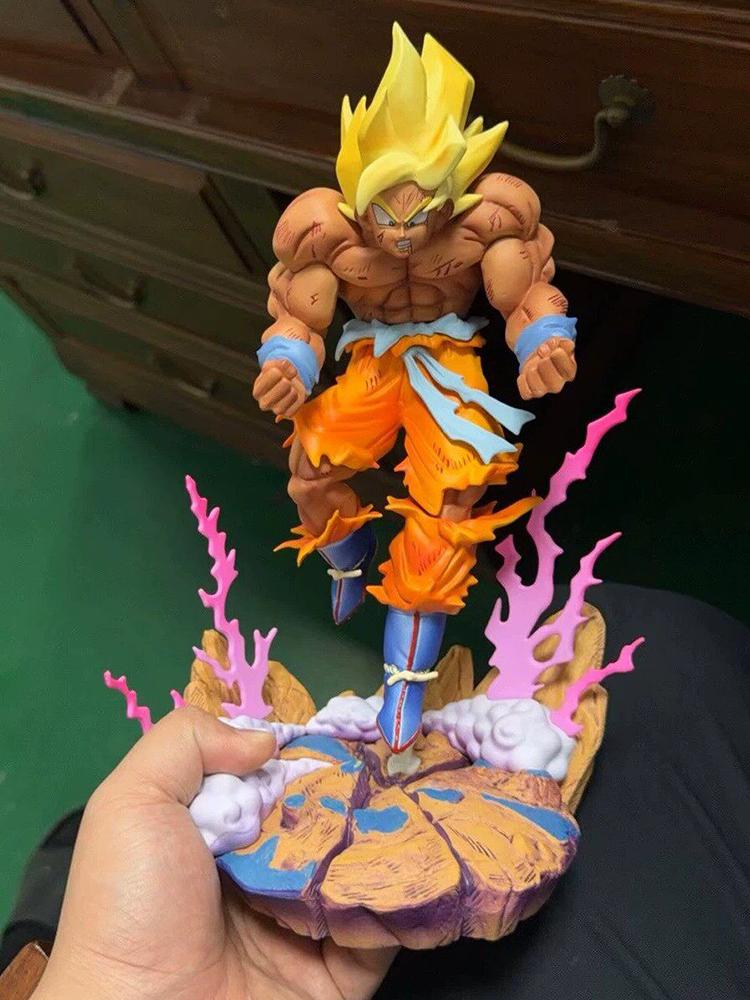 28cm Anime Dragon Ball Figure Goku Figures Son Goku Action Figurine Pvc Statue Model Doll Collectible Decoration Toys Gifts