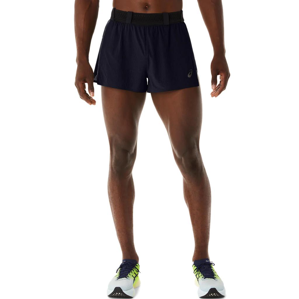 Asics Metarun Split Shorts Men shorts Navy 2011C752-001