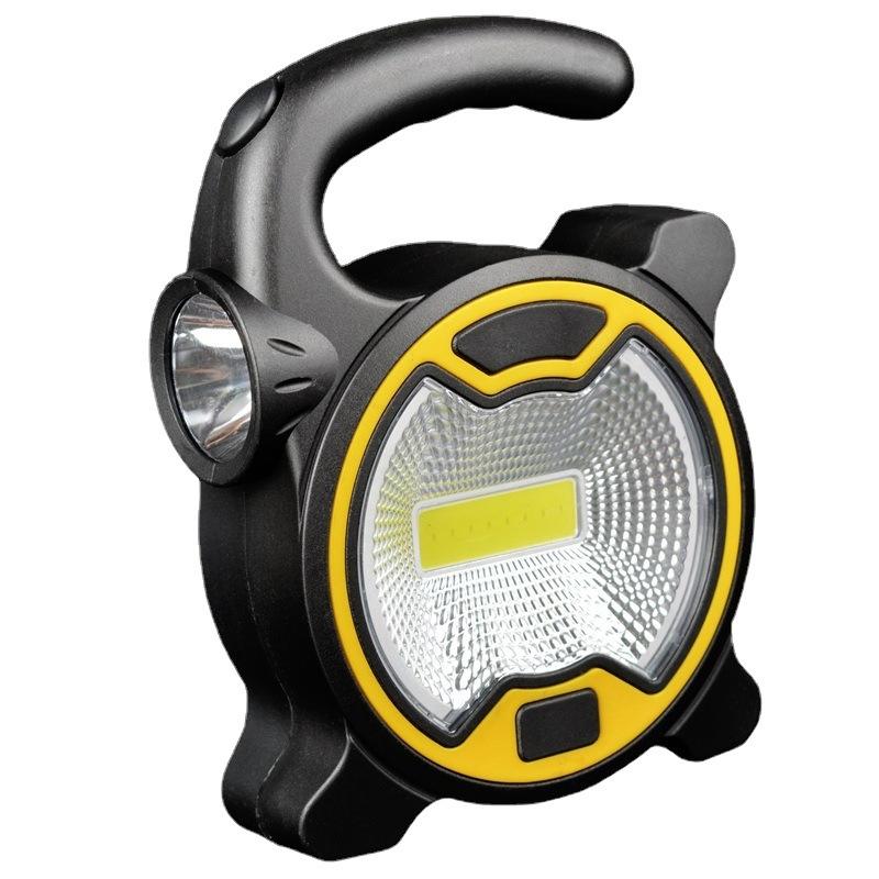 Mini Portable Work Light Battery Powered Handheld Lantern Super Bright Flashlight Outdoor Tent Camping Lights Without Battery