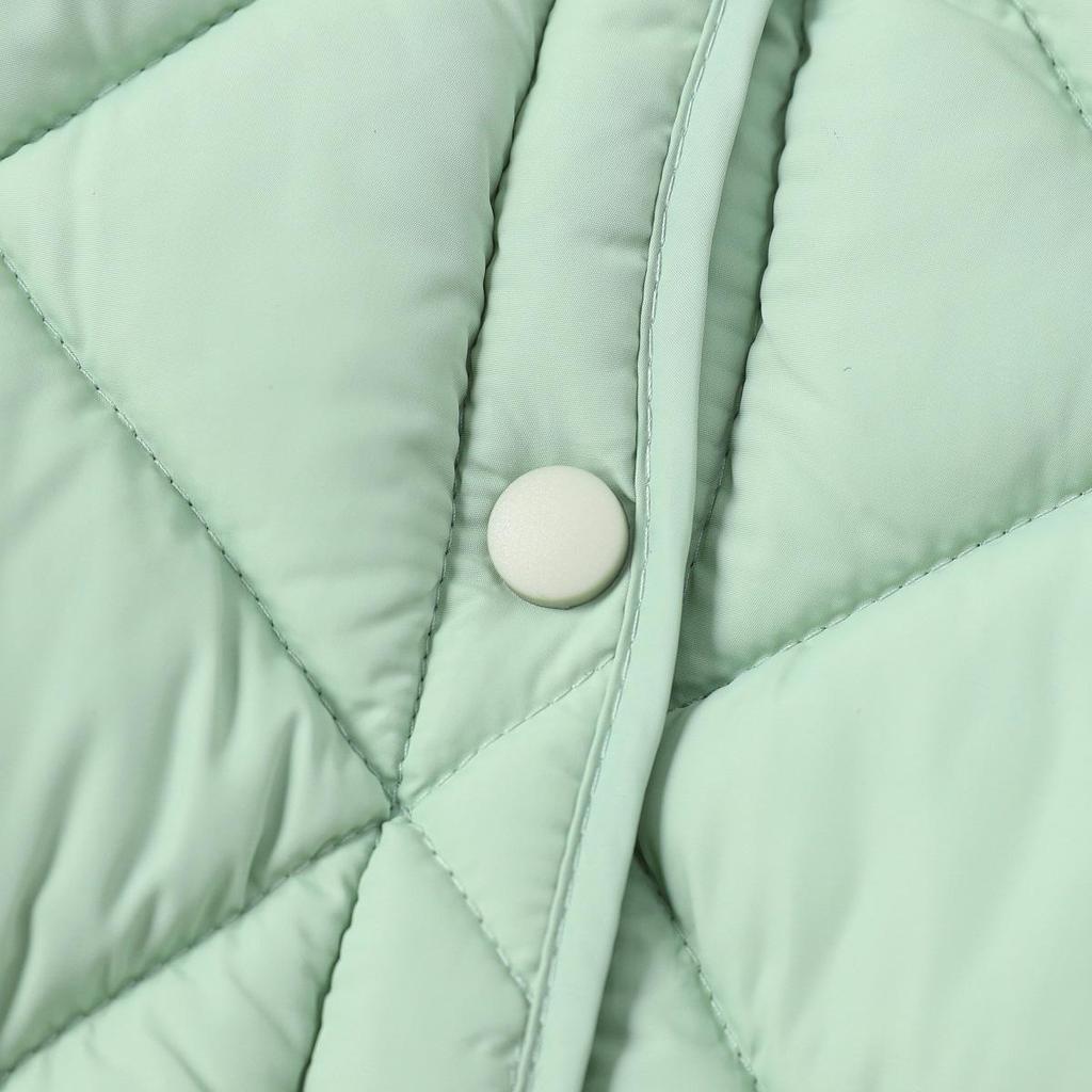 Hibobi Batolecí chlapecká jednobarevná prošívaná bunda na knoflíky