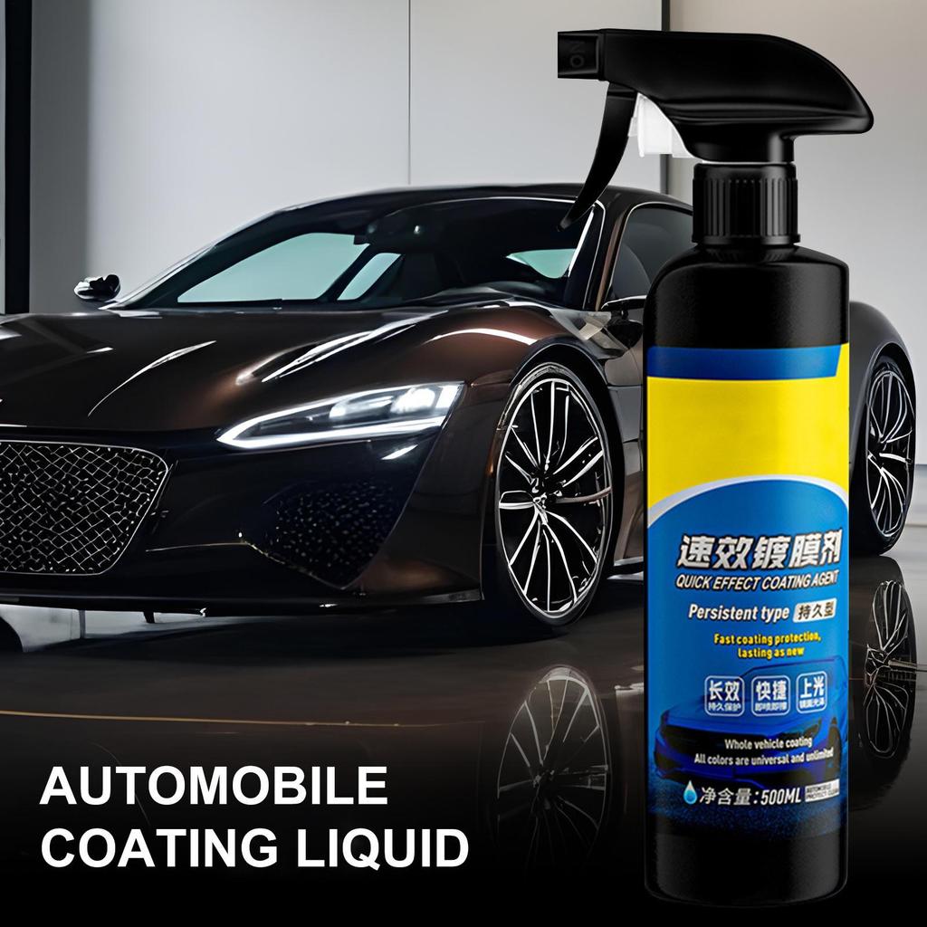 Car Coating Spray Automotive Coating Protectant Auto Paint Polishing Spray For Garage Motorcycle Trucks RVs Sedans Car Detailers
