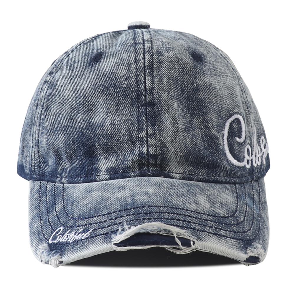

New Vintage Washed Denim Baseball Cap Letter Embroidery Cowboy Snapback Hat Hip Hop Jean Dad Hats For Men Women Sun Visor Caps Adjustable