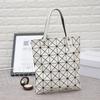 Summer Fashionable And Simple Diamond Women'S Bag Changeable Laser Geometric Splicing Bag Women'S Shoulder Bag Small Square Bag