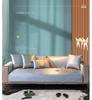 Summer Ice Shreds Sofa Cover Modern Anti Slip Seat Cushion Simple Durable Dustproof I Shape Slipcover Furniture Mat