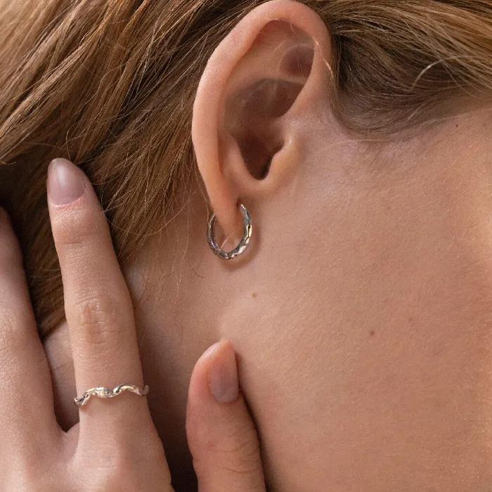 Libre earrings silver