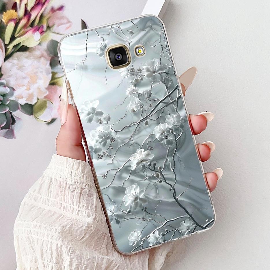 For Samsung Galaxy A5 2016 2017 Case New Luxury Painted Cover Soft Silicone Phone Case For Samsung A5 2017 2016 A510F A520F Bags