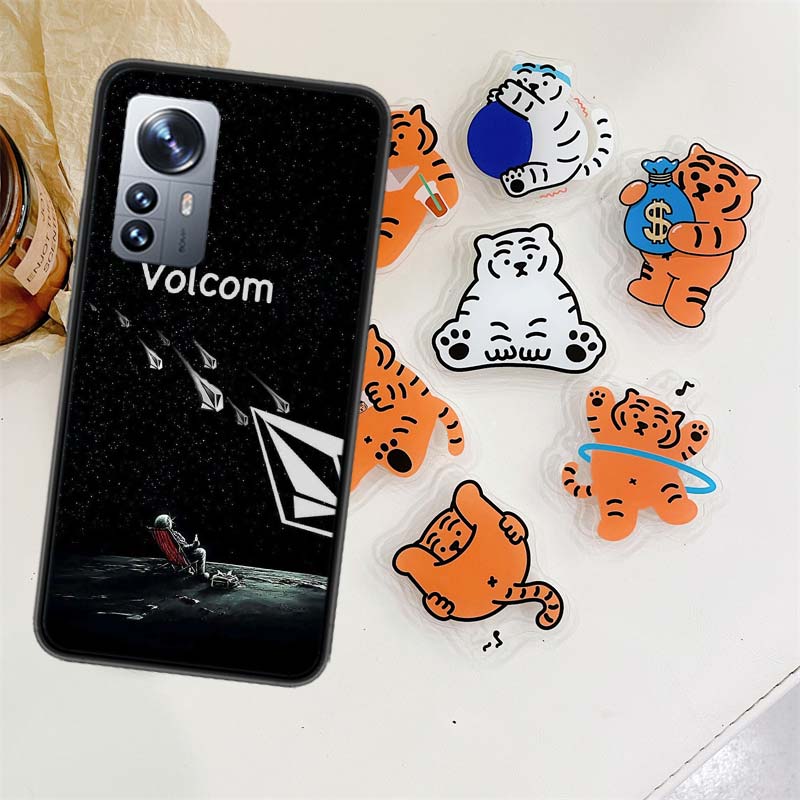 Volcom Logo Phone Case For Xiaomi Poco X7 F6 F5 Pro F7 14 Ultra Mi 15 11 Lite F3 M6 M5S M4 11T 10T Pro Cover Capa