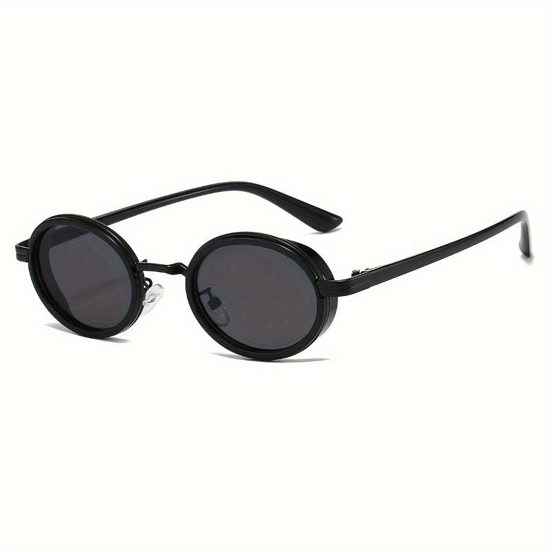 Неполяризованные шикарные овальные модные солнцезащитные очки для женщин и мужчин - — фото 10