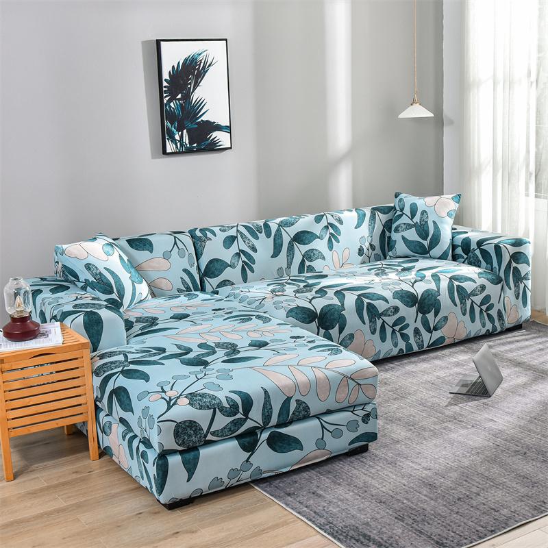 Elastic Sofa Covers for Living Room L Shape Sofa Need Buy 2 Pieces Stretch Corner Couch Cover Slipcovers Armchair 1/2/3/4 Seater