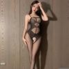 Sex underwear women's sexy suspender tube top one-piece socks jacquard open new sex one-piece stockings hip-wrap stockings