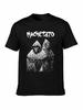 Two Grim Reaper Hooded Figures Machatazo Graphic T-shirt