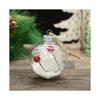10 Pieces Of 2025 Creative New PET Transparent Snow Ball 6cm Christmas Tree Pendant Christmas Decoration Gift Christmas Ball