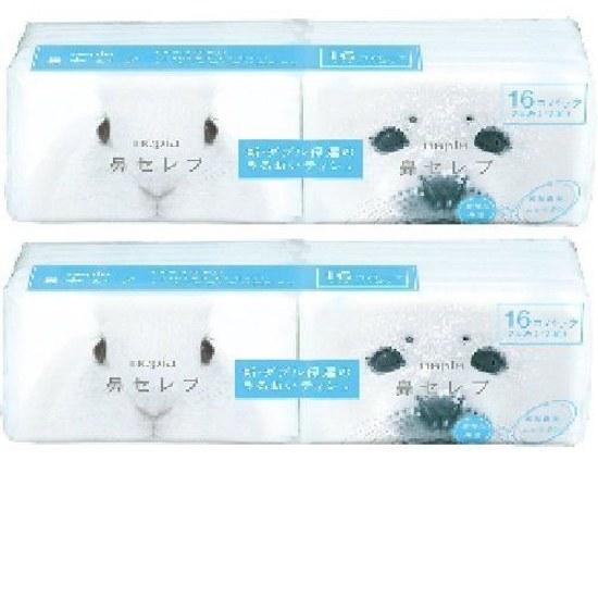 Nepia Hana Celeb Pocket Tissue 24 Sheets 16 Packs White