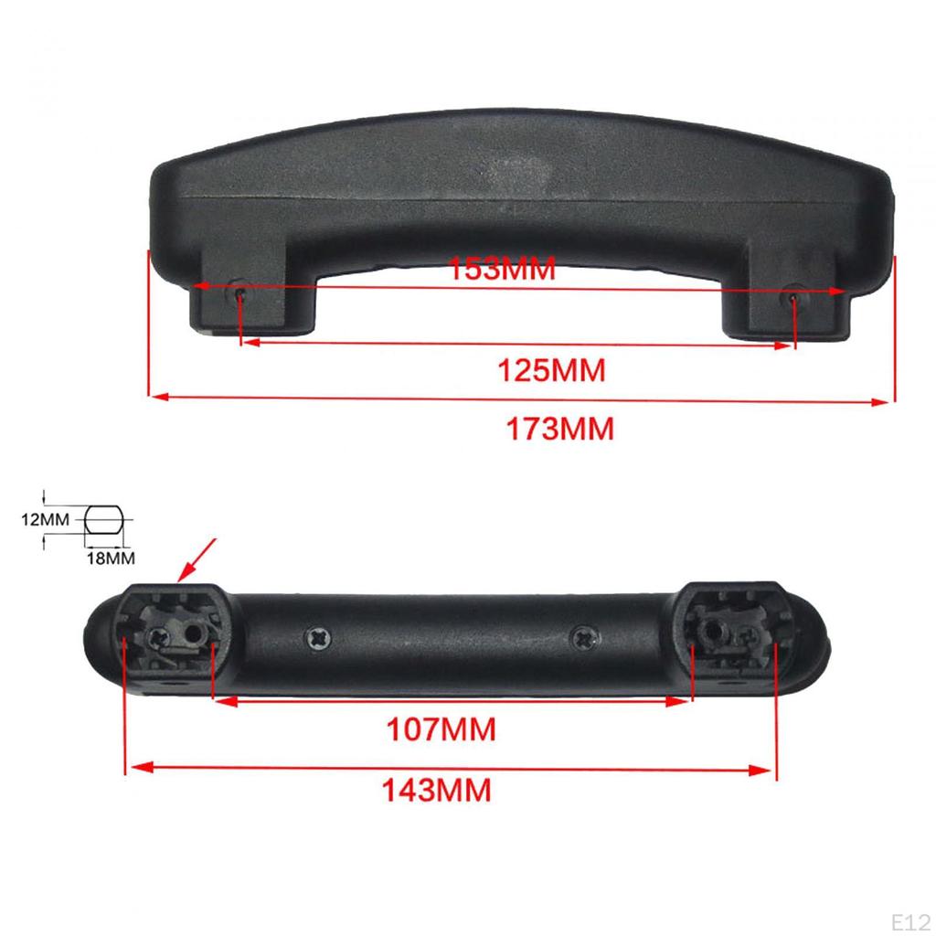 Durable and Portable Luggage Handle Replacement - Easy To Carry Install